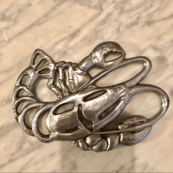 Beautiful & Barely Used Lobster & Crab Trivets! - Picture 3 of 3